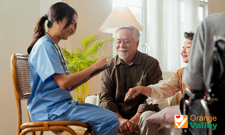 Professional consultation for senior nutritional and health needs.